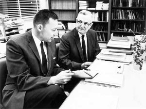 Bob Bird (left) and Roland Ragatz, circa 1964.
